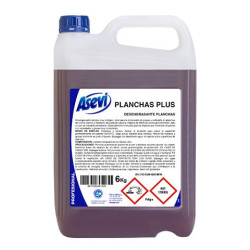 Desengrasante Planchas Plus. Asevi Profesional