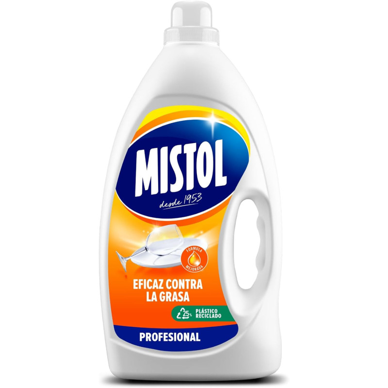 Mistol Lavavajillas Líquido 4 Litros